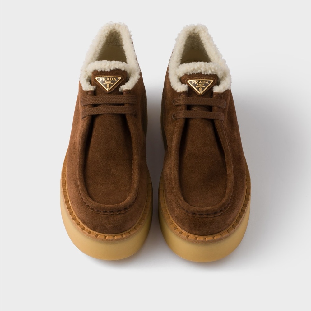 Prada suede platform boots - Picture 2 of 6
